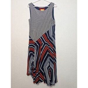 Anthropologie Maeve Geometric Print Womens Size Small Sleeveless‎ Art to Wear